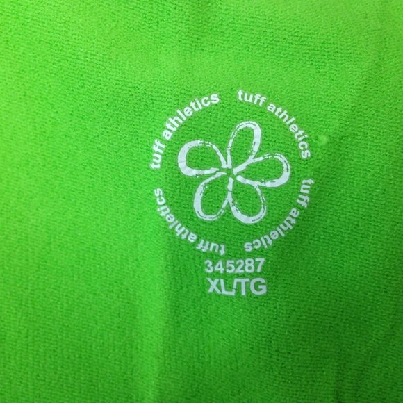 Tuff Athletics Hoodie Jacket Women's XL Green - Picture 6 of 6